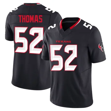 Youth Houston Texans Xavier Thomas Navy Limited Alternate Vapor F.U.S.E. Jersey By Nike
