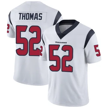Youth Houston Texans Xavier Thomas White Limited Vapor Untouchable Jersey By Nike